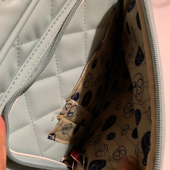 Samantha Brown Bags Samantha Brown Crossbody Bag Purse Quilted Teal